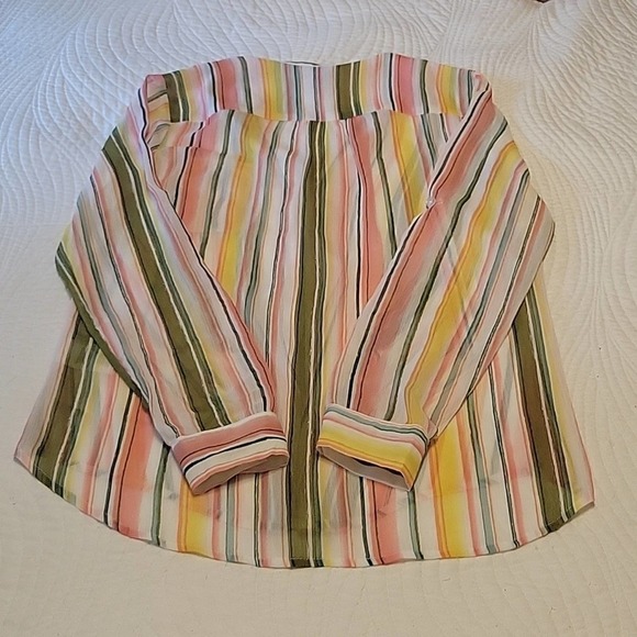 Kut from the Kloth longsleeve button down shirt size S - Picture 5 of 12